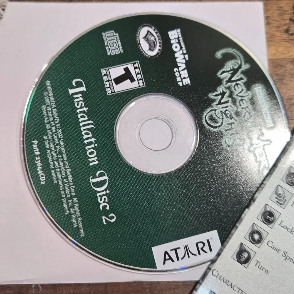 Neverwinter Nights (PC, 2002) Compete CIB